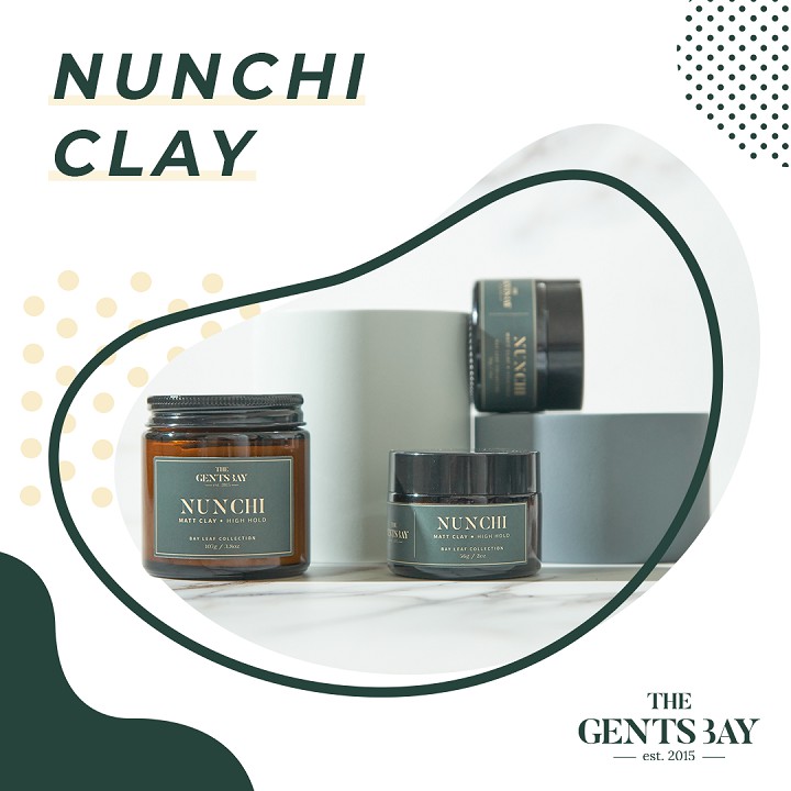 [ Chính Hãng ] Sáp vuốt tóc Nunchi Matte Clay - The Gents Bay