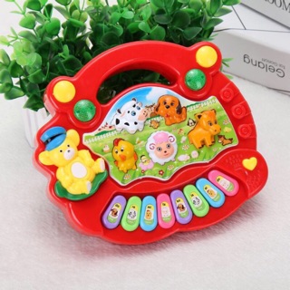 Đàn piano điện mini nhiều nút bấm hình động vật dễ thương