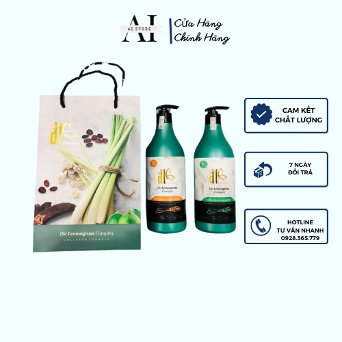 Cặp Gội Xả Bồ Kết - Xả ĐL 850mlx2 Phục Hồi Khô Xơ, Kích Thích Mọc Tóc Hàng Chính Hãng UK. AI STORE