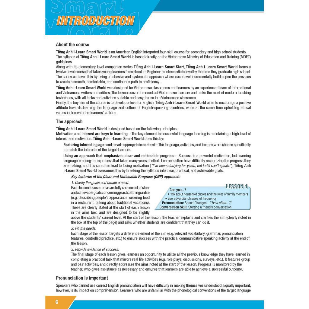Sách - DTPbooks - Tiếng Anh 10 i-Learn Smart World Teacher's book