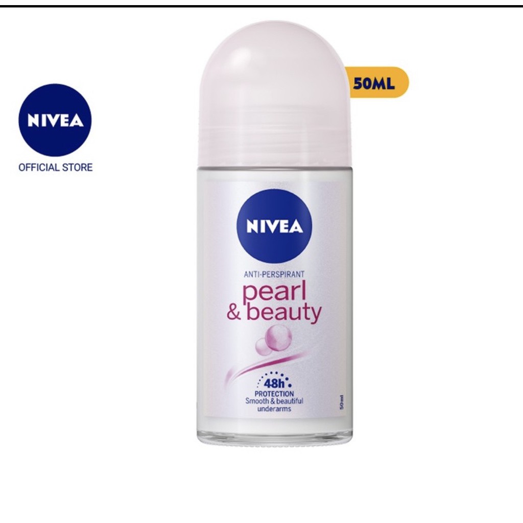 Lăn ngăn mùi NIVEA Pearl &amp; Beauty ngọc trai quyến rũ (50ml)