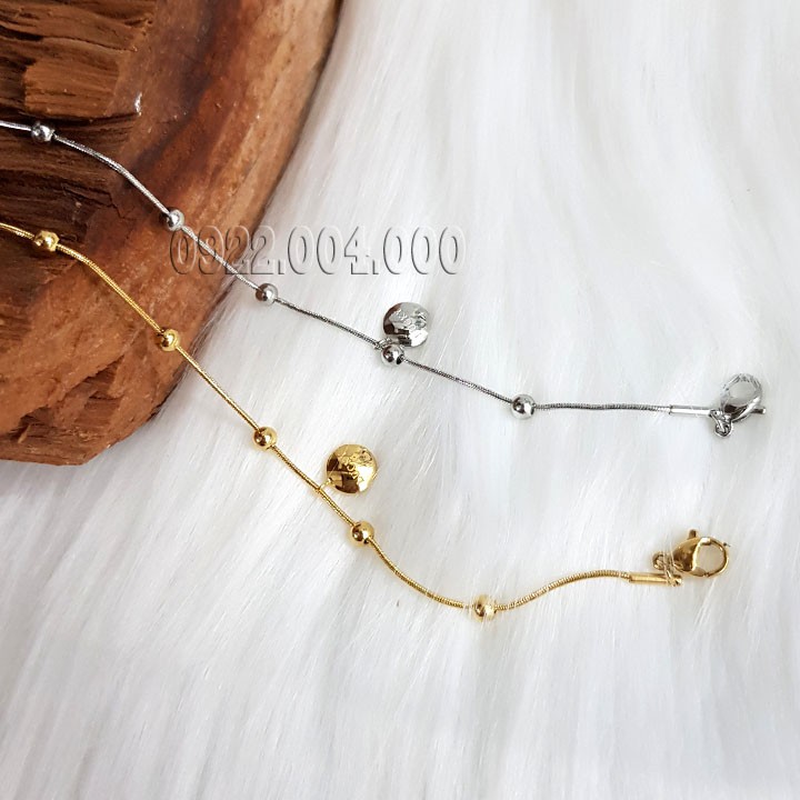 Lắc tay nữ, lắc tay chữ lucky LZ1591.