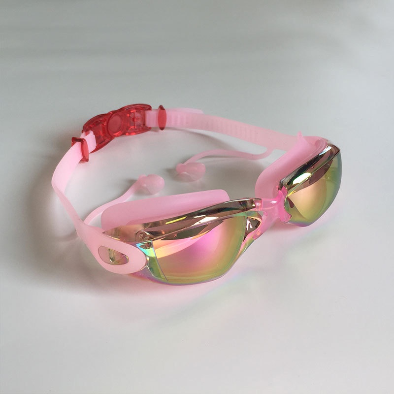 Kính bơi bằng Silicon WINMAX chống thấm nước chống sương mù mạ điện dành cho người lớn