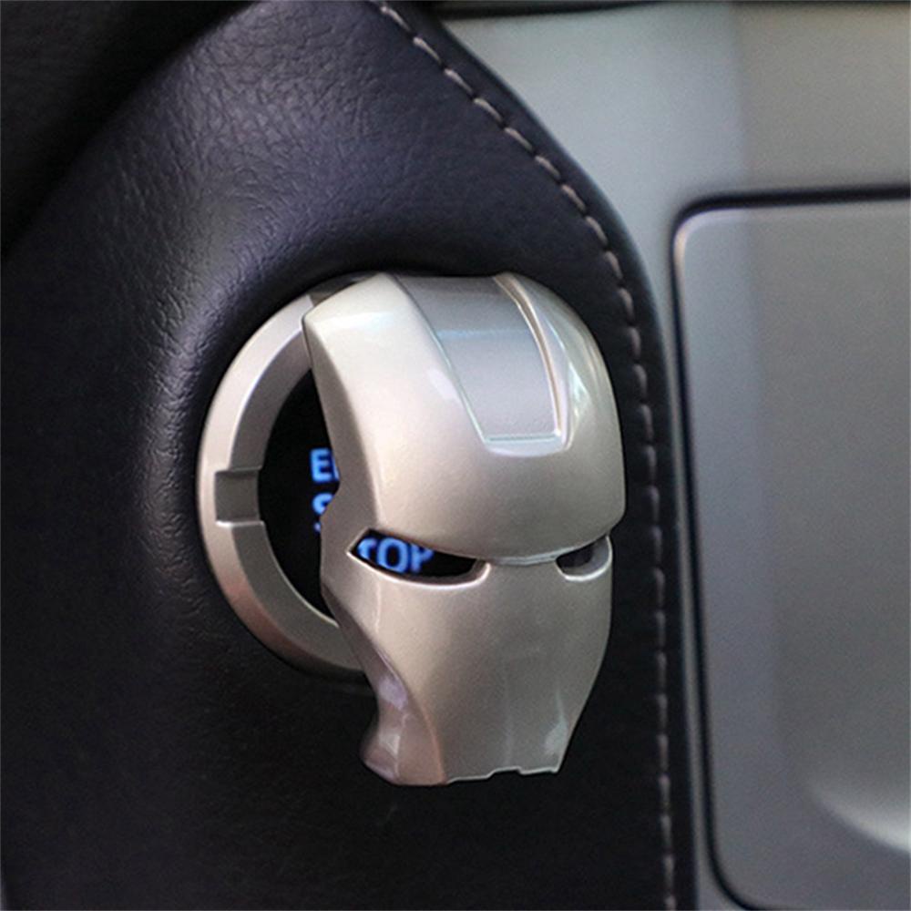 Vỏ Bọc Công Tắc Khởi Động Xe Hơi Nóng In Họa Tiết 3D Bằng Sắt Trang Trí Nội Thất Xe Hơi