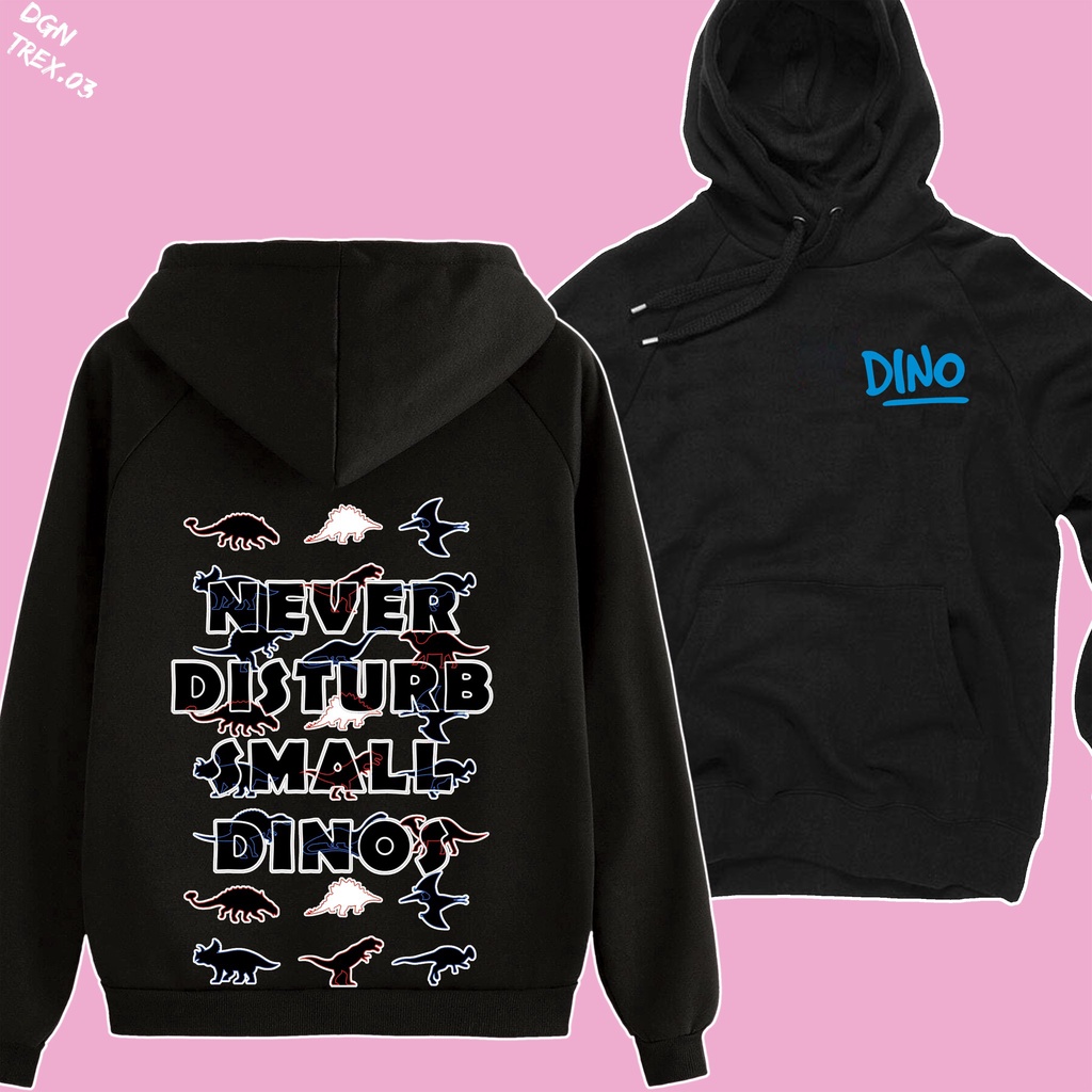 Áo Dài Tay CÓ NÓN hình khủng long TREX.03