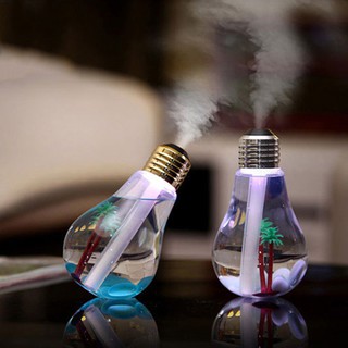 Máy phun sương, xông tinh dầu đèn Led 7 màu