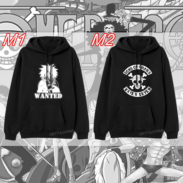 áo luffy đảo hải tặc, áo hoodie one piece