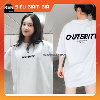 Áo Thun Nữ❤️FREESHIP❤️ Áo thun tay lỡ dáng rộng "Outerity"