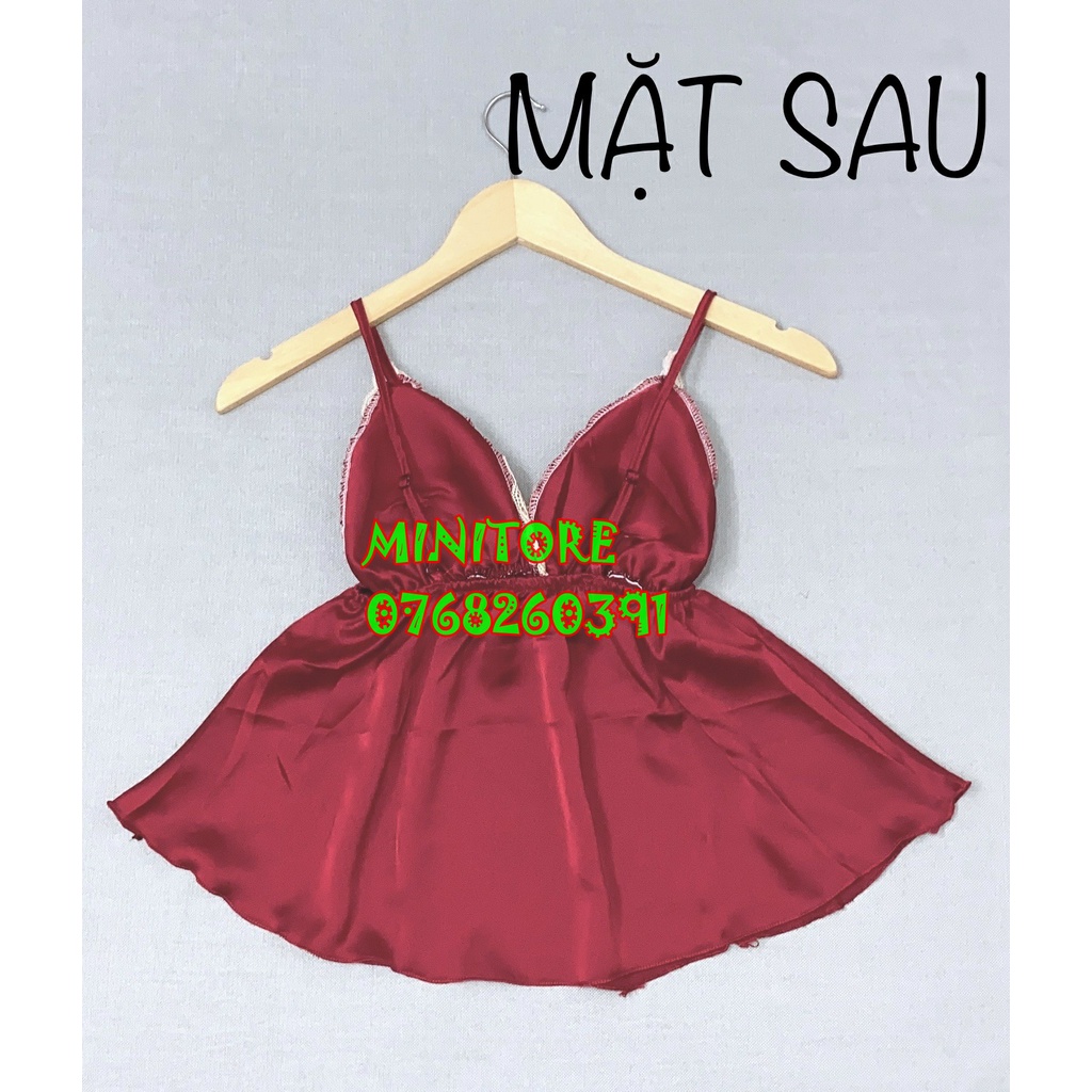 [DƯỚI 60KG] BỘ MẶC NHÀ SATIN QUẦN DÀI CÓ MÚT NGỰC, CHẤT SATIN MỀM MÁT MỊN ÍT NHĂN KIỂU DỄ THƯƠNG DỄ MẶC - Bộ Satin dài