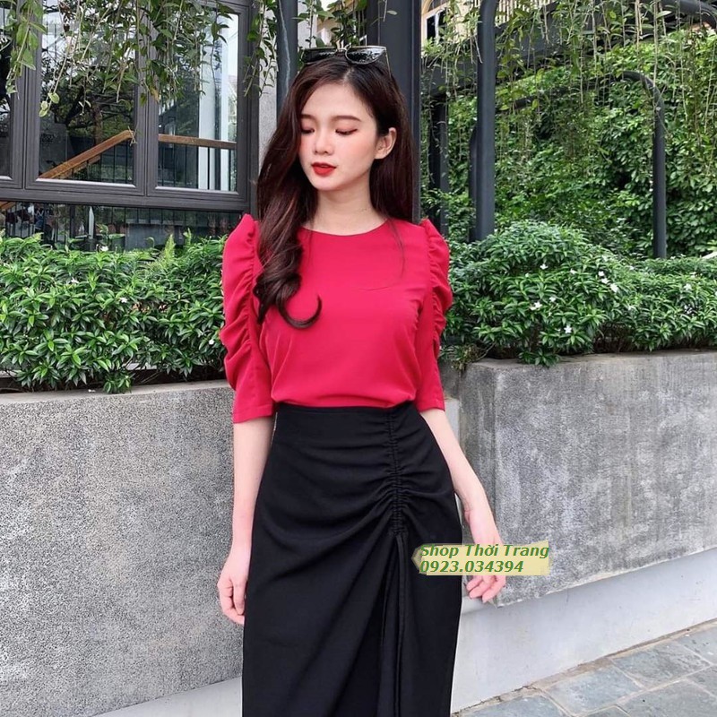 CHÂN VÁY CHỮ A DÂY RÚT SIÊU XINH | BigBuy360 - bigbuy360.vn