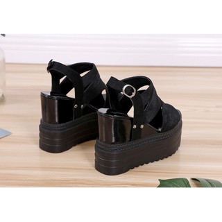 Giày sandal đế xuồng S114D