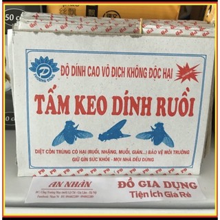 Set 10 tắm keo dính ruồi nhặng siêu tiện lợi