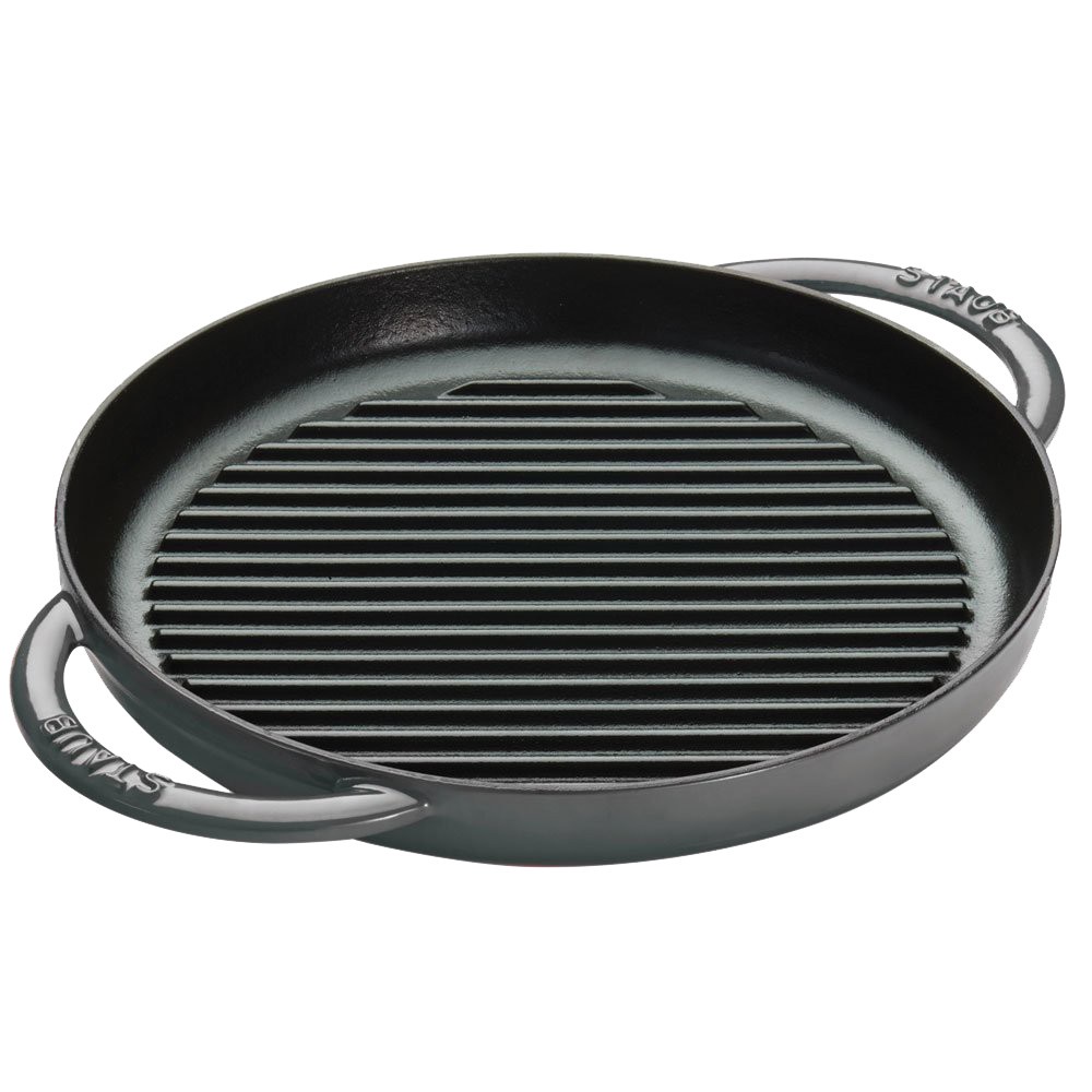 Chảo Gang Nướng Staub Màu Xám - 26cm