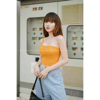 Croptop 1 dây lệch vai