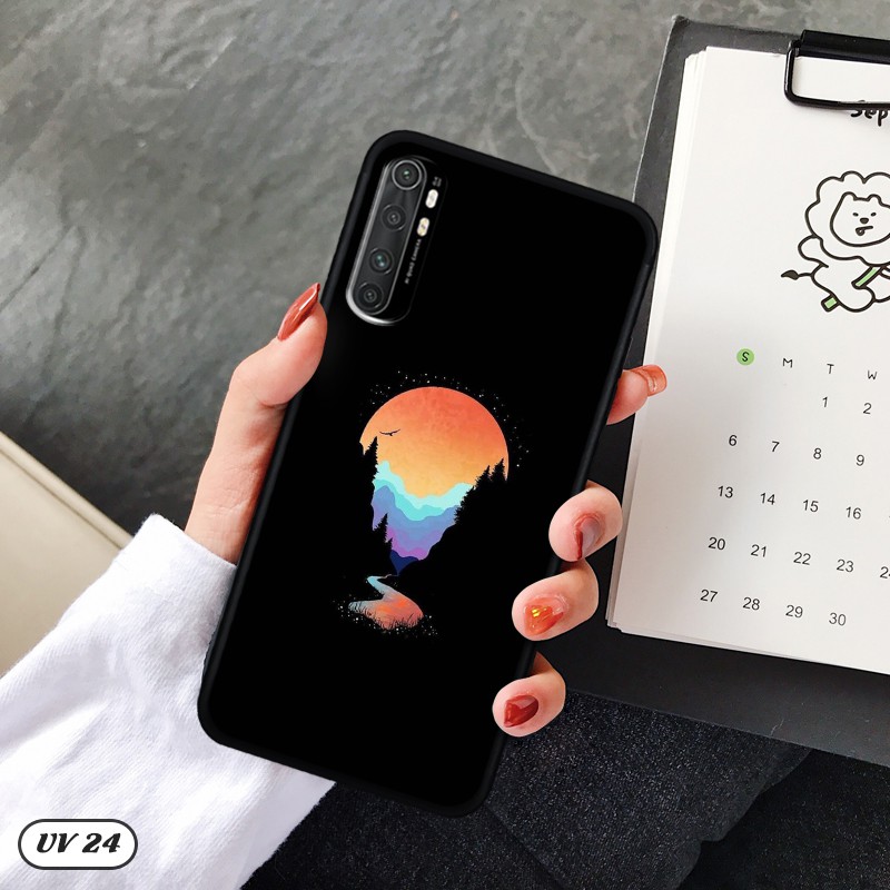 Ốp lưng Xiaomi Mi Note 10 Lite -lưng nhám , ngộ nghĩnh