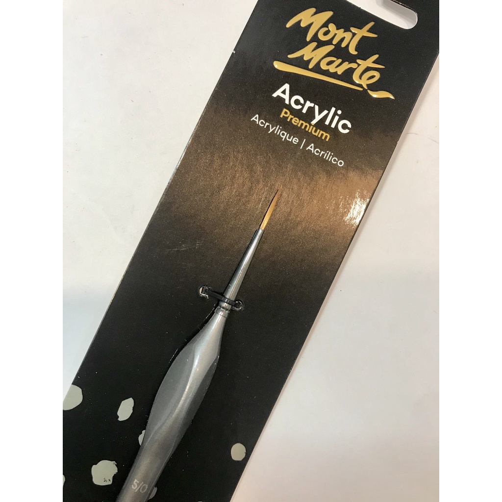 [SUMMER] Cọ tỉa, cọ đi nét Mont Marte Artist Brush Taklon