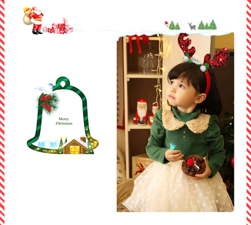 【Ready Stock】 Christmas Headbands Santa Tree Elk Antlers Headband Kids Adult Headwear Reindeer Ornaments Christmas Decorations 【Prettyhat】