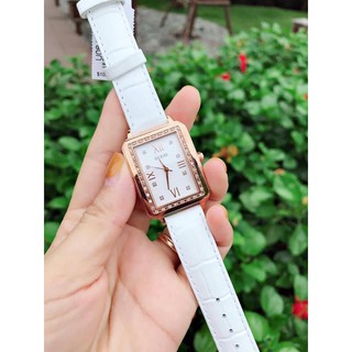 Đồng hồ nữ guess rose gold tone crystals white u0841l5