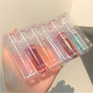 [Hàng mới về] Set 3 son bóng trong suốt cấp ẩm hợp thời trang