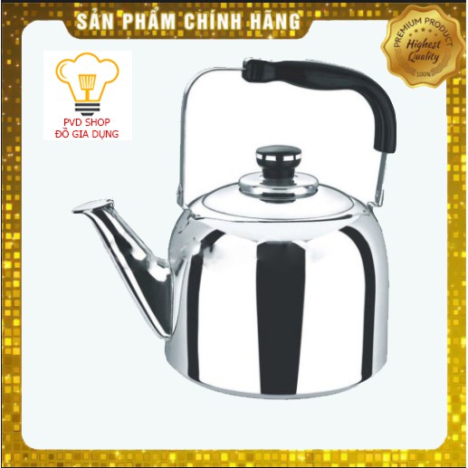 Ấm Đun Nước Thái Lan Inox chính hãng 3 L - 5 L Đun Được Trên Bếp Ga, Bếp Từ