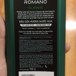 SỮA TẮM GỘI ROMANO