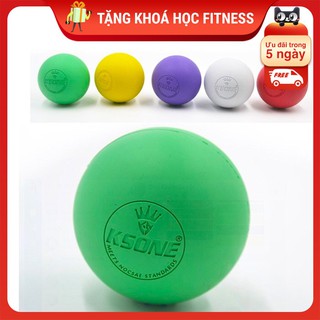 Bóng cao su giãn cơ sau tập ksone, bóng massage giãn cơ trị liệu