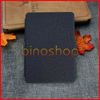 Bao da Kindle 8th (vân vải) (Tặng kèm dán màn)
