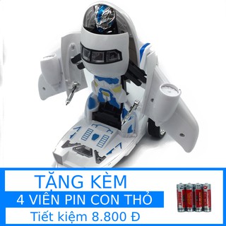 Máy Bay Biến Hình Robot Có Đèn, Có Nhạc - Ô Tô Biến Hình Robot (RB8995)