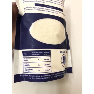 keo bột dán giấy tường 180g