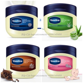 MBC M74 Sáp Dưỡng Ẩm đa năng Vaseline Skin Protecting Jelly 50ml- 100ml các loại: Original/Aloe/Cocoa/Baby
