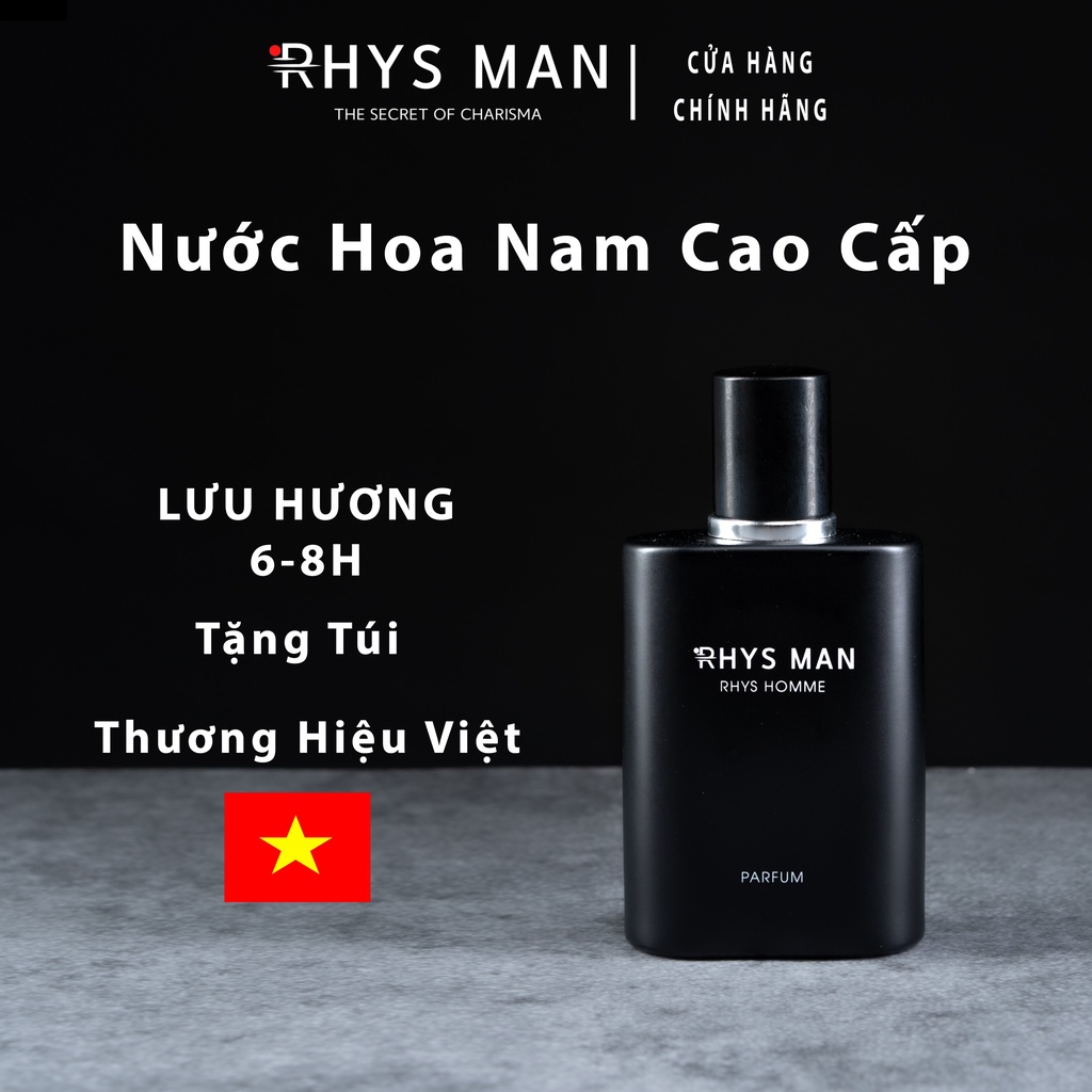 Nước hoa nam RHYS MAN lịch lãm và cuốn hút Rhys Homme 50ml