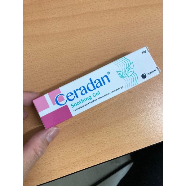 ☘️bôi giảm ngứa cấp tốc Ceradan Soothing gel 10g/50g ✅ Chính Hãng