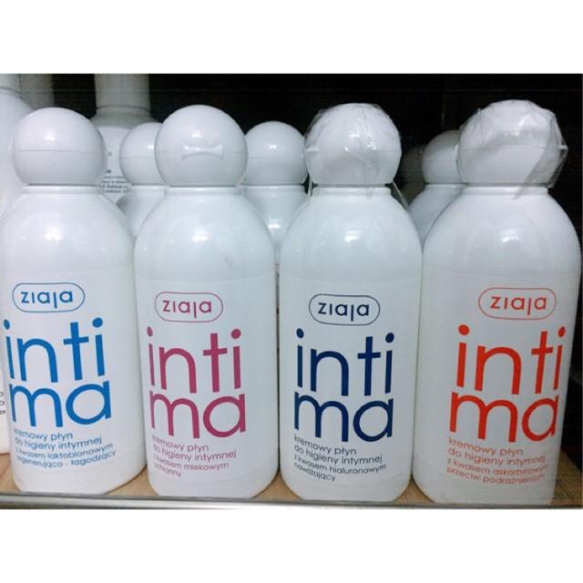 Dung Dịch Vệ Sinh INTIMA ZIAJA - DÀNH CHO VIÊM NĂNG BỔ SUNG AXIT LACTOBIONIC dung tích 200ml