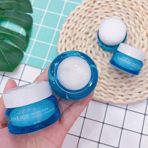 Mini size Kem dưỡng ẩm Laneige Water Bank Hydro Cream EX 20ml