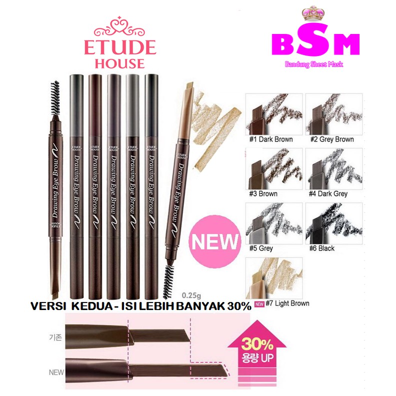 Etude House (hàng Mới Về) Chì Kẻ Lông Mày Chính Hãng Phong Cách Hàn Quốc