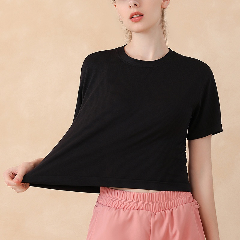 Áo Thun Yoga Ngắn Tay Nhanh Khô YJTX0020