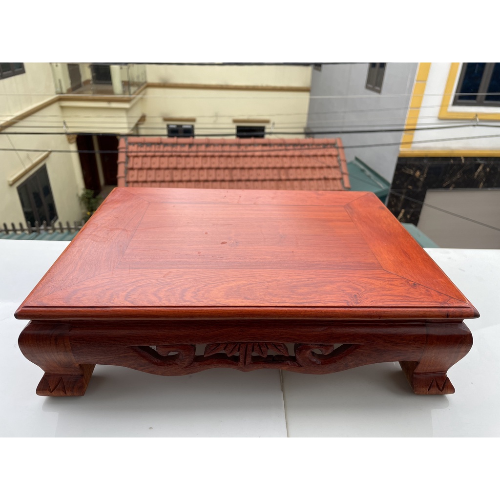 Bàn Osin - Khay trà đục trúc gỗ Hương Đá - Hàng cao cấp