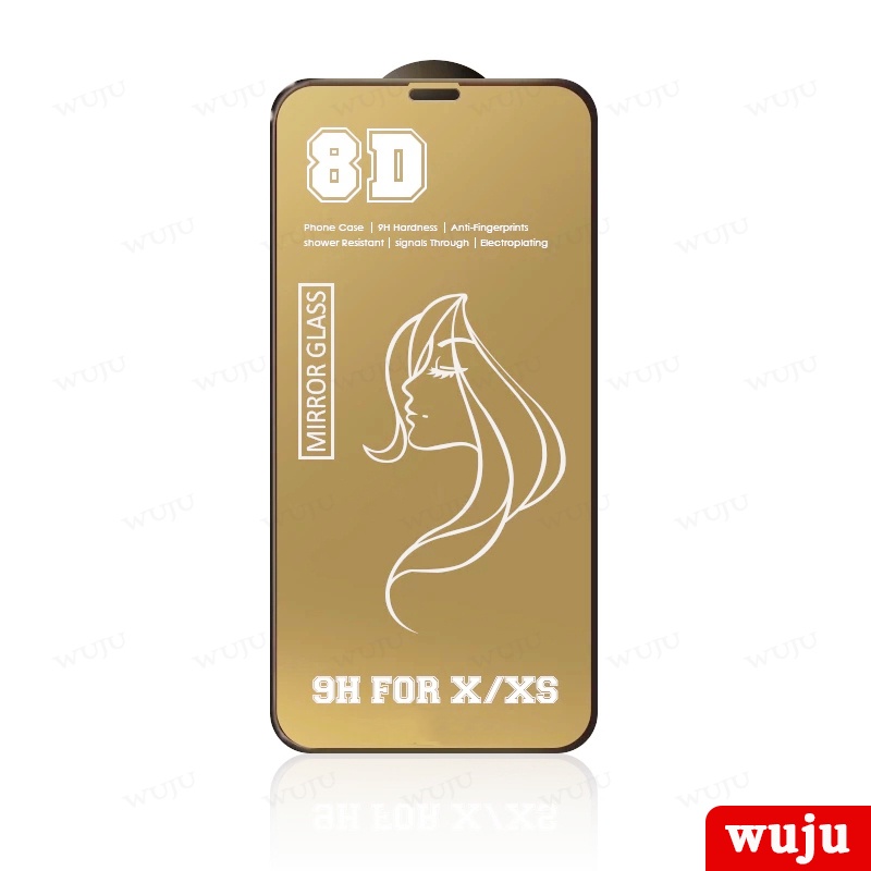 Kính Cường Lực 8D Bảo Vệ Màn Hình Cho iPhone 13 12 11 Pro Max XS Max XR X 6 6S 7 8 Plus SE 2 3