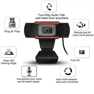 Webcam Usb 2.0 Pc 1080p Có Mic Cho Máy Tính