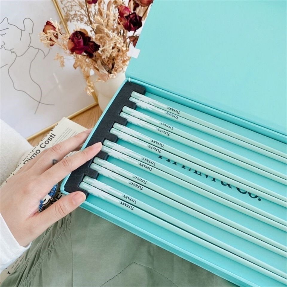 Đũa Gốm Tiffany Tiffany Cao Cấp Chống Ẩm Mốc Chịu Nhiệt Cao Cho Gia Đình