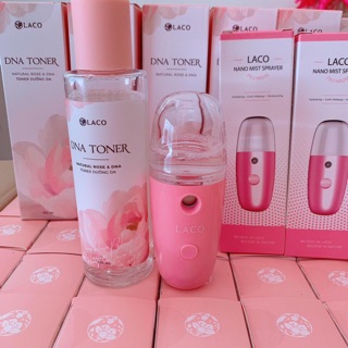 🔥Sốc🔥 Tặng kèm Máy Phun Sương NANO Laco khi Mua TONER DNA LACO