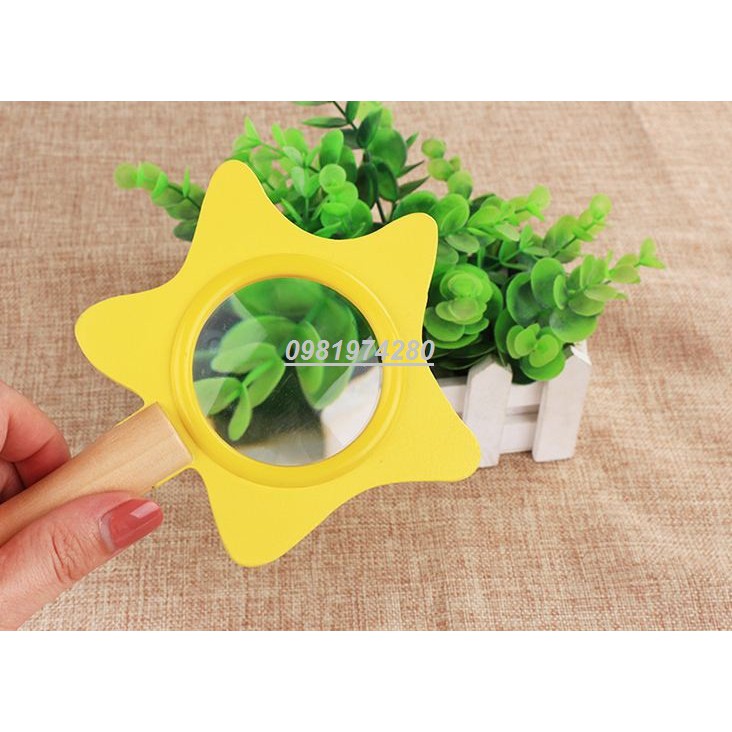 Kính lúp đồ chơi kiểu dáng ngôi sao đáng yêu cho bé