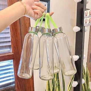 Combo 5 Chai Thủy Tinh Có Dây Xách Siêu Bền 500ml