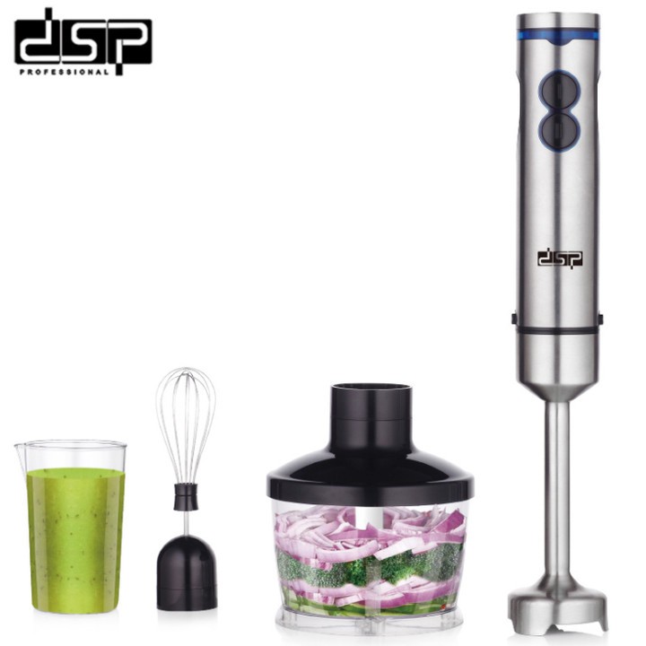 Máy xay sinh tố đa năng cầm tay 4 trong 1 thương hiệu cao cấp DSP KM1040 Công suất 700W - HÀNG CHÍNH HÃNG