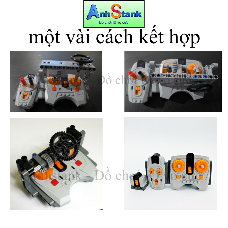 Cần Điều Khiển Từ Xa 8879 Tăng Giảm Tốc Từ Từ Tương Thích Lego 9686-Technic-Education