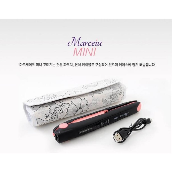 Máy Uốn Tóc Mini Không Dây Phong Cách Hàn Quốc MARCEIU