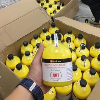 Axit Béo ( Mỡ Ngựa ) , Hỗ Trợ Khi Nhuộm Tóc 500ml