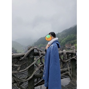 Áo khoác lông / áo choàng lông cổ trang