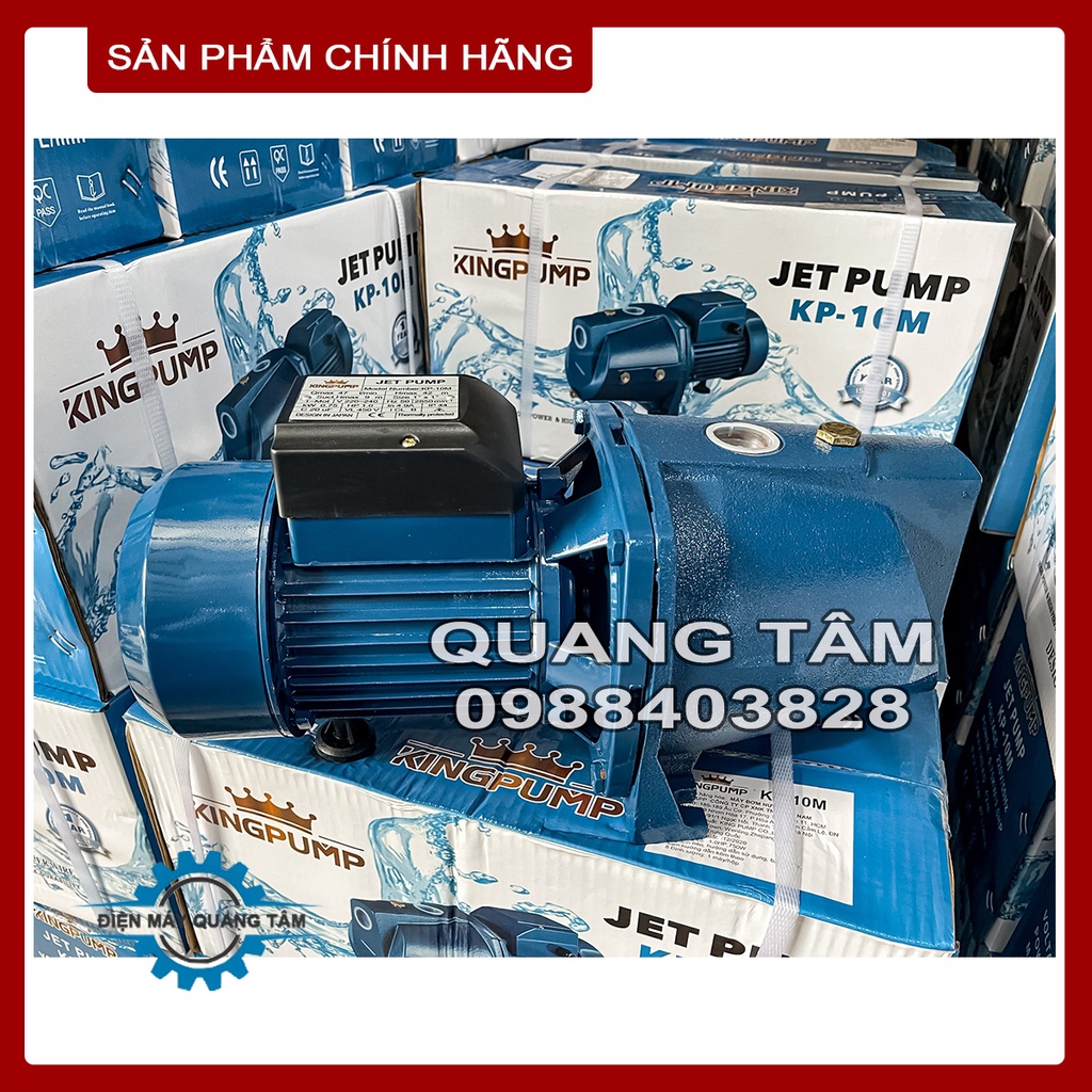 Máy Bơm Nước Con Lợn Ly Tâm 0,75kW (1HP) KINGPUMP KP-10M [Chính Hãng]