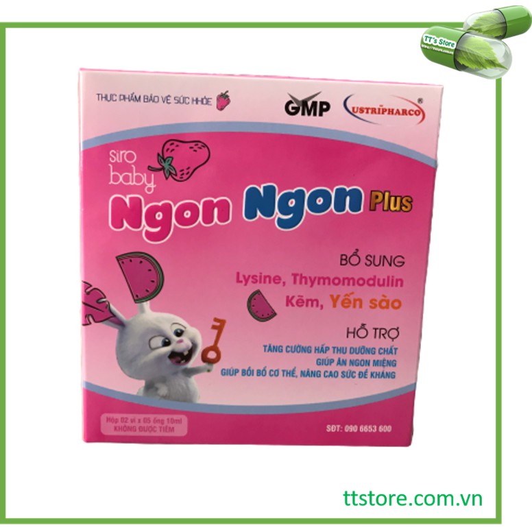 Siro baby Ngon Ngon Plus (Hộp 10 ống) - Ăn ngon